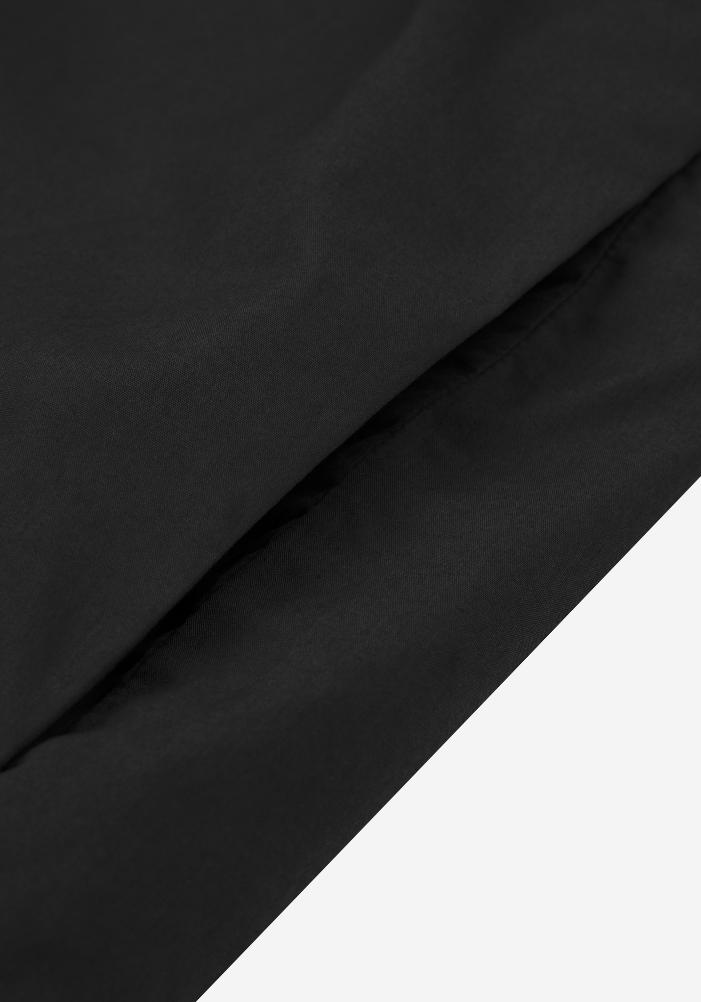 Matte Black Paper Touch Overshirt