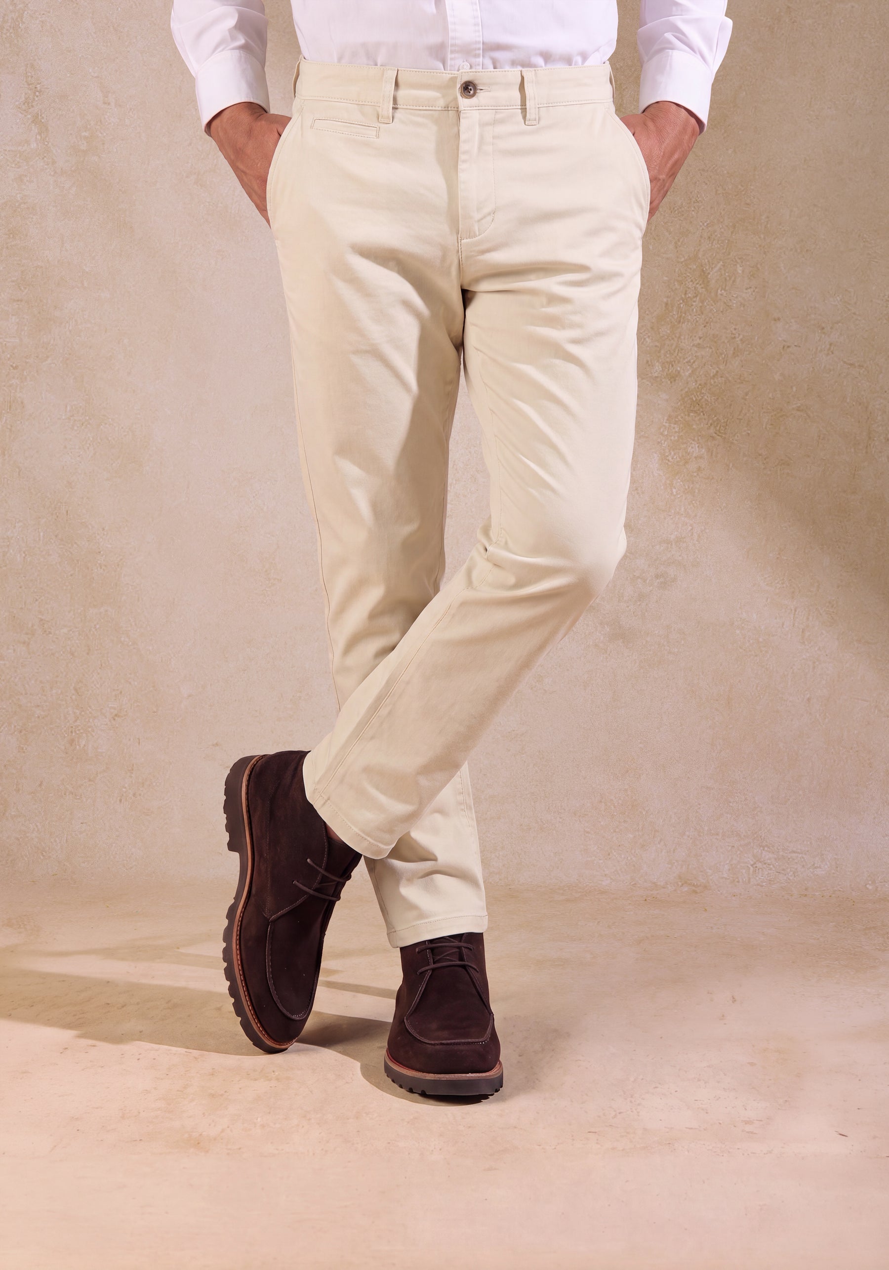 Dune Beige Riviera Gabardine