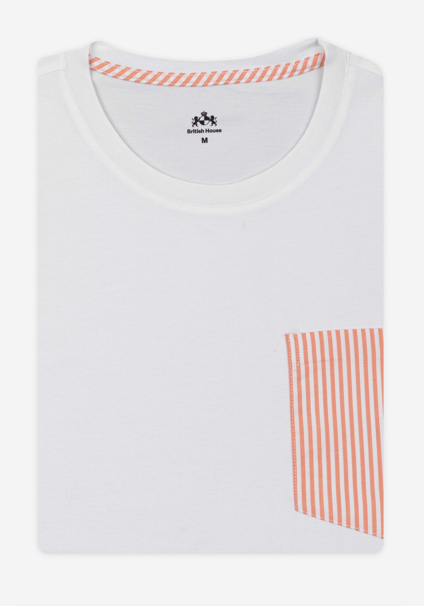 White Coral Orange T-Shirt