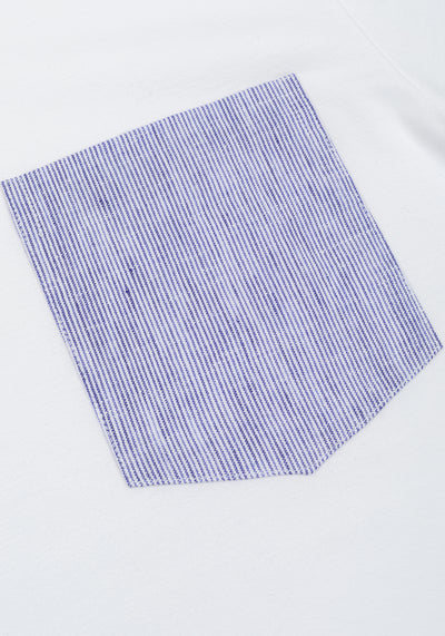 White Clear Blue T-Shirt