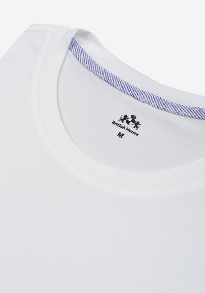 White Clear Blue T-Shirt