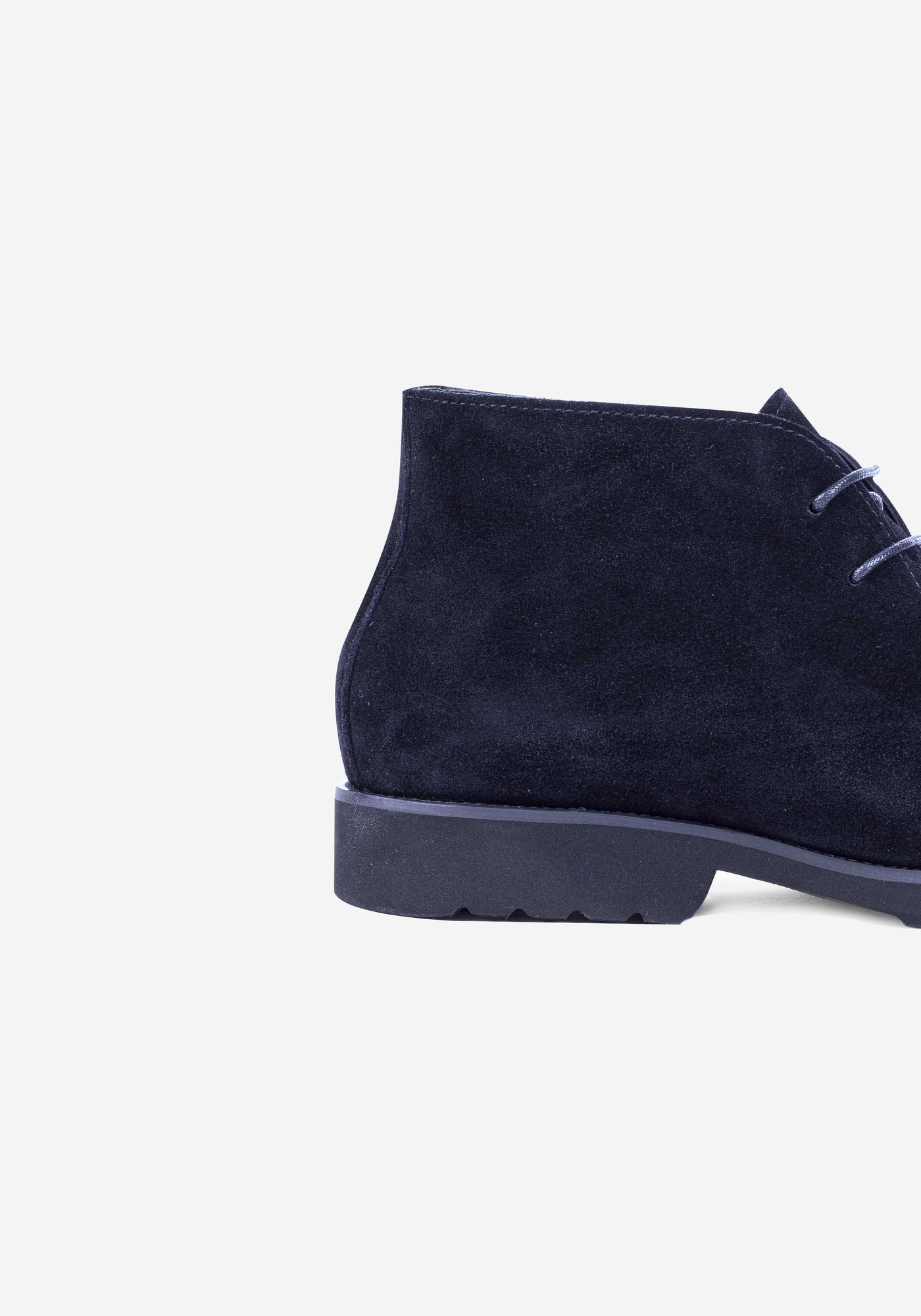 Dim Navy Suede Ankle Boot