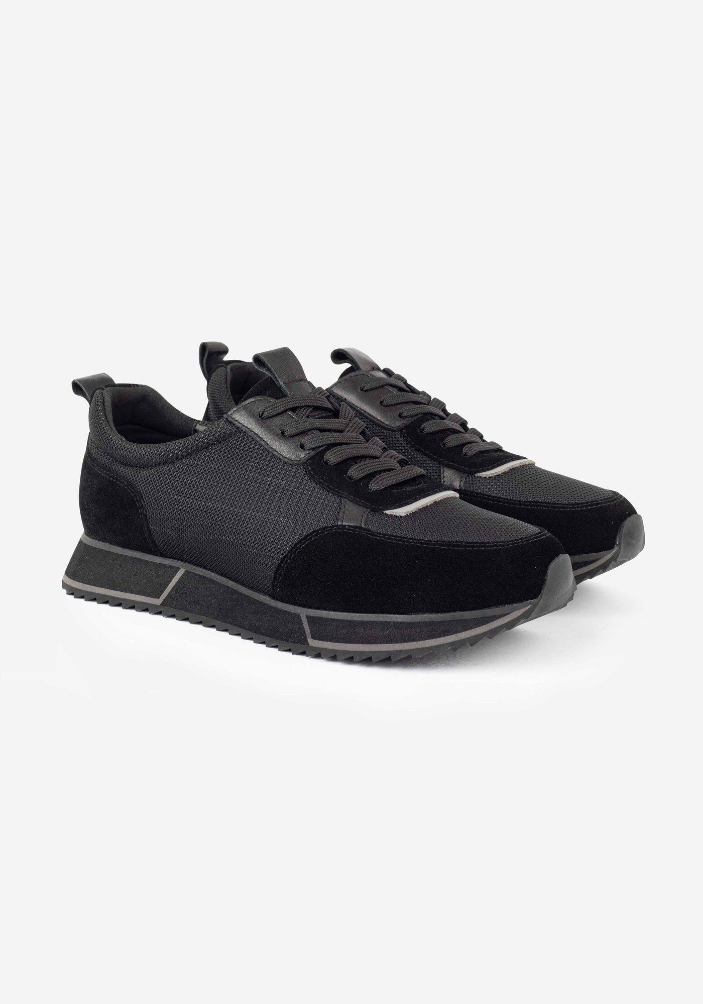 Carbon Black Sneakers