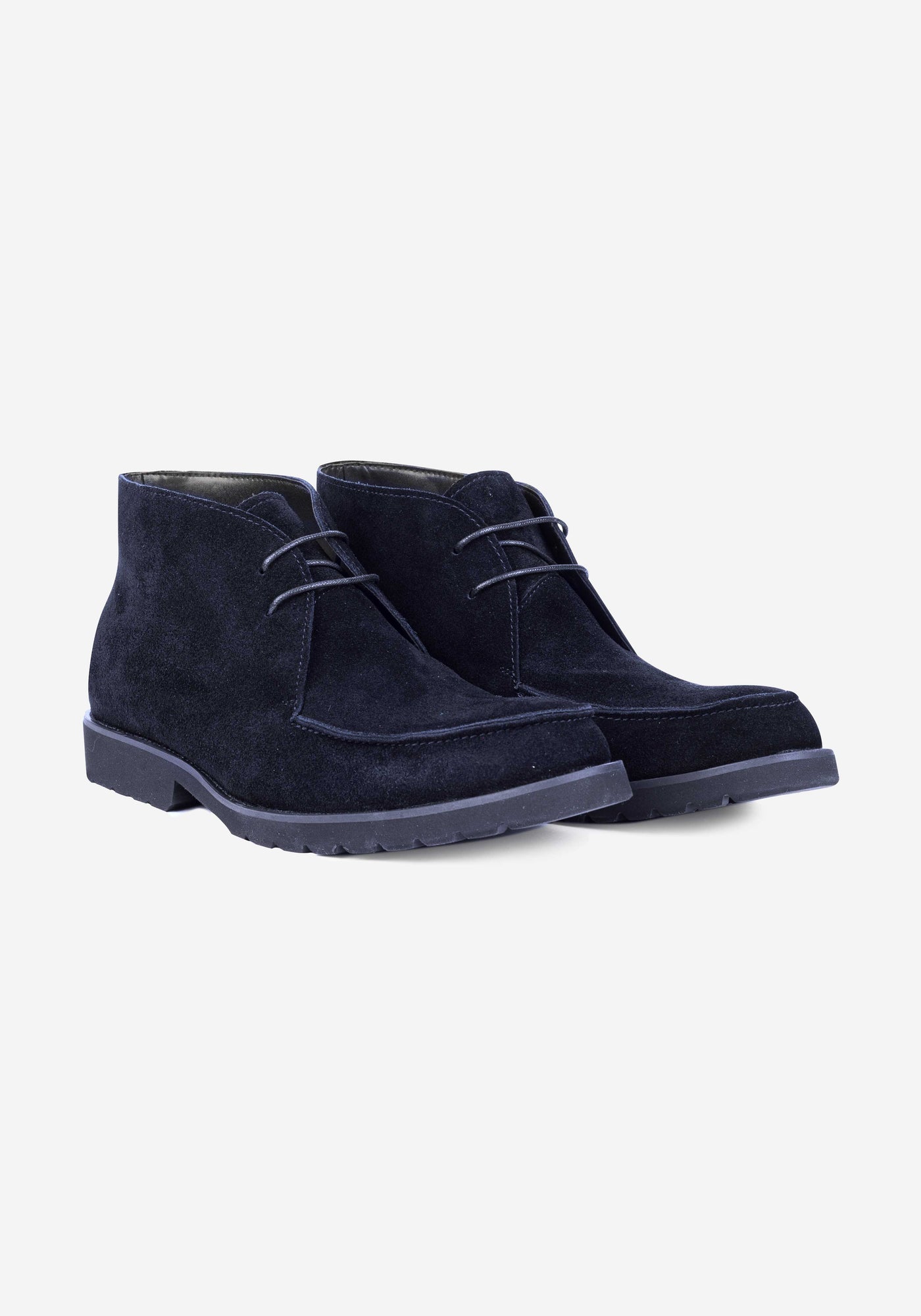 Dim Navy Suede Ankle Boot