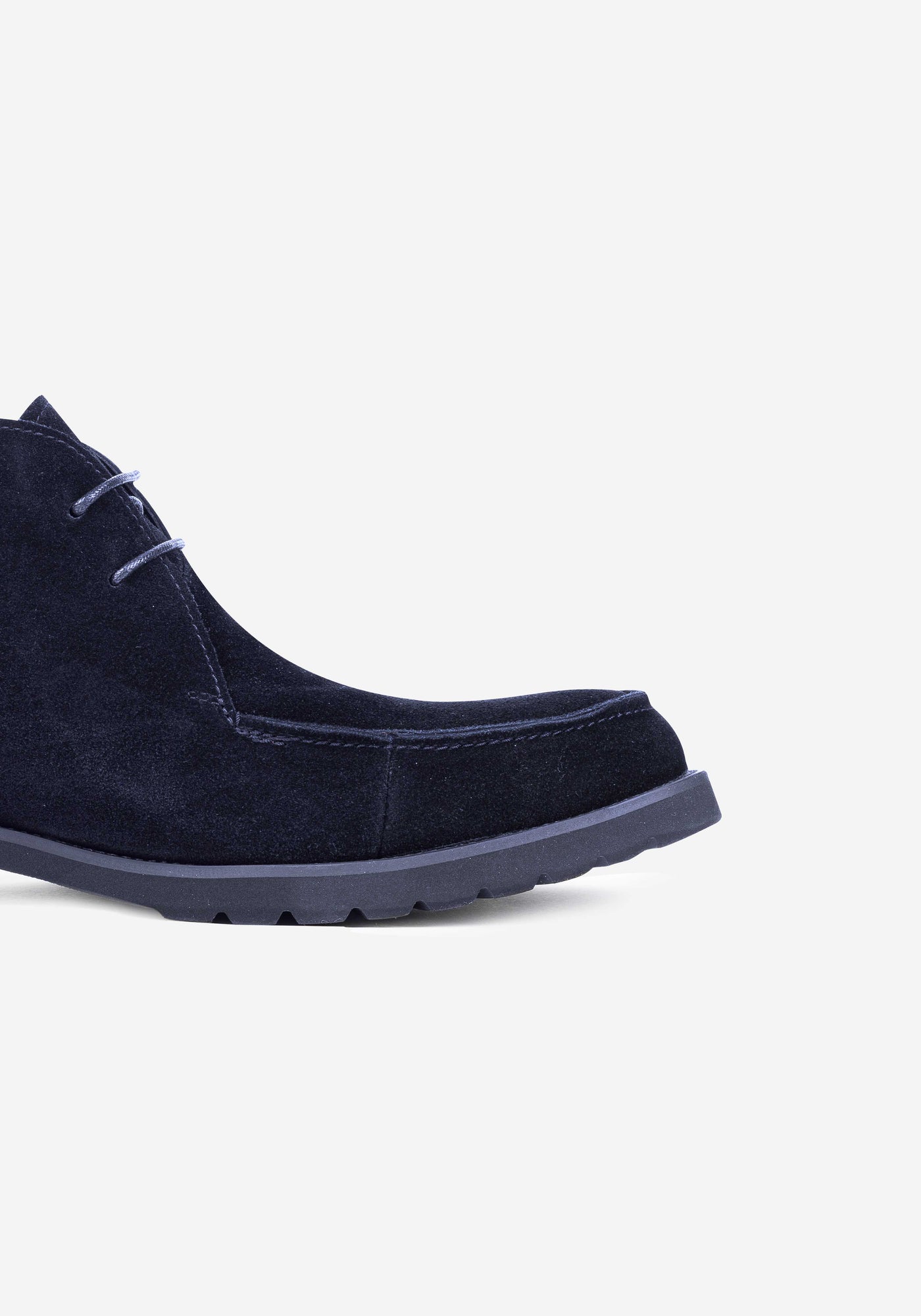 Dim Navy Suede Ankle Boot