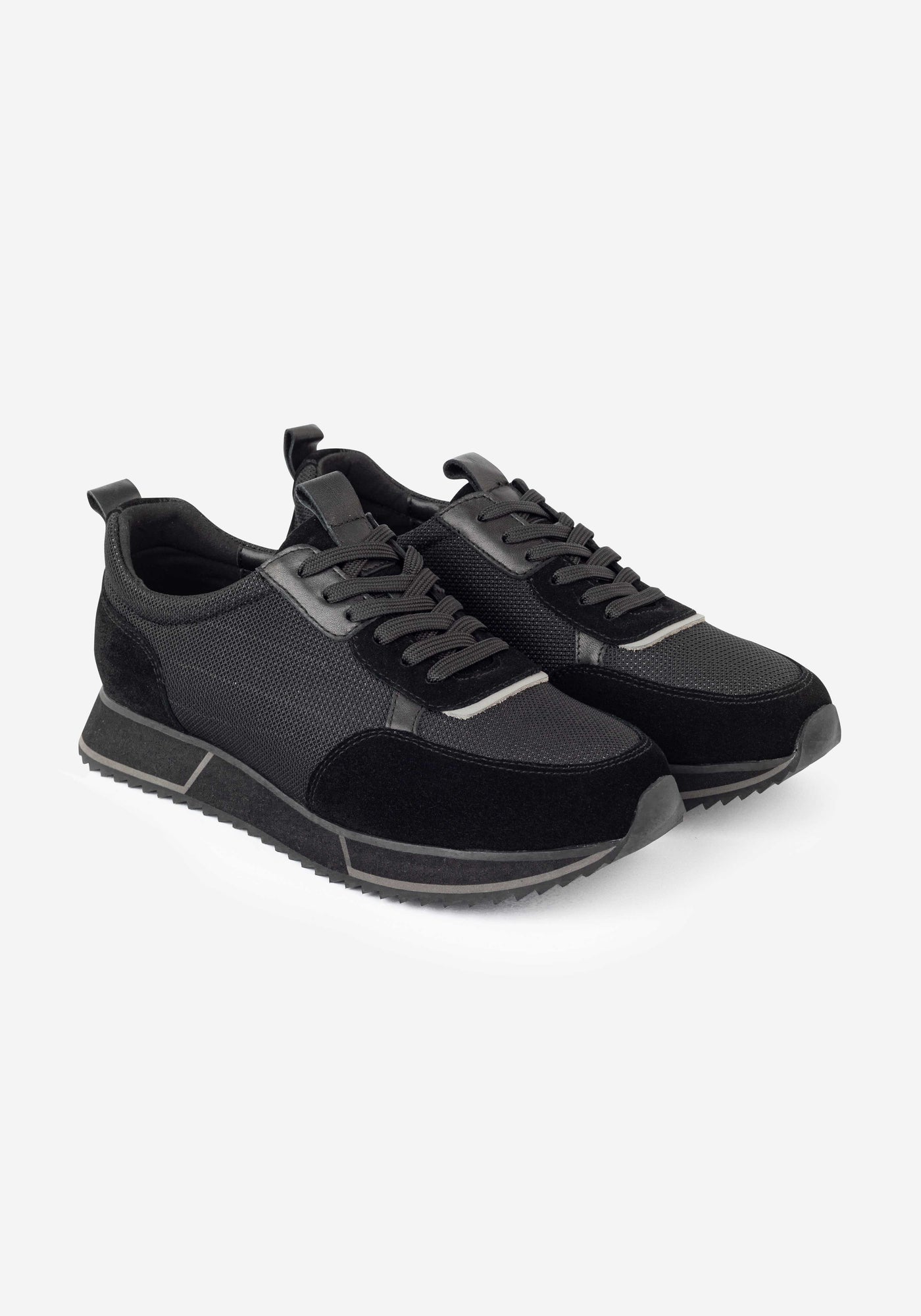 Carbon Black Sneakers