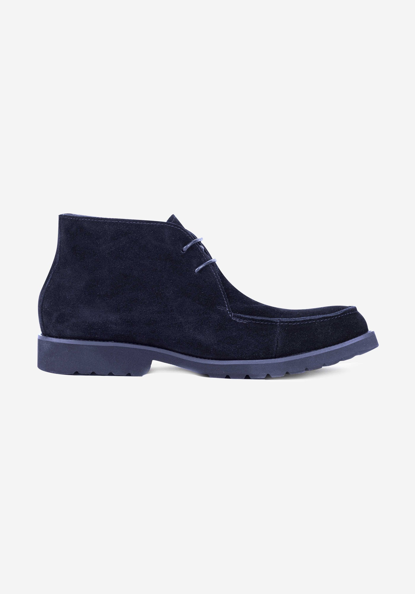 Dim Navy Suede Ankle Boot