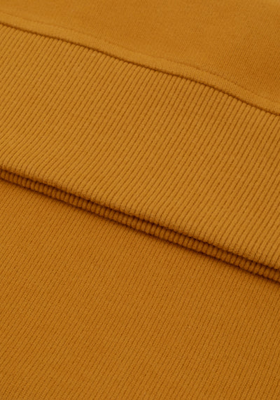 Amber Orange Cotton Sweatshirt