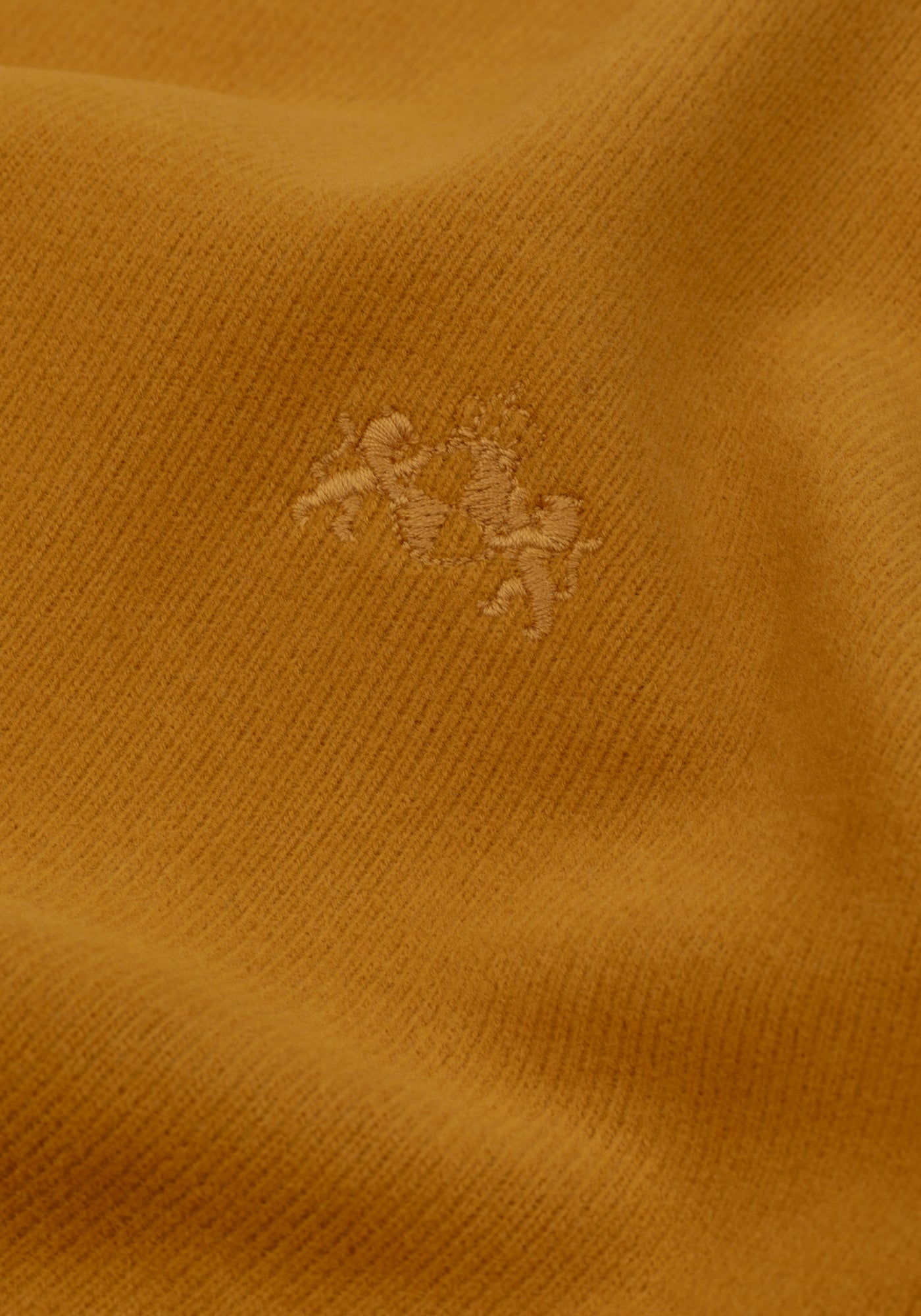 Amber Orange Cotton Sweatshirt