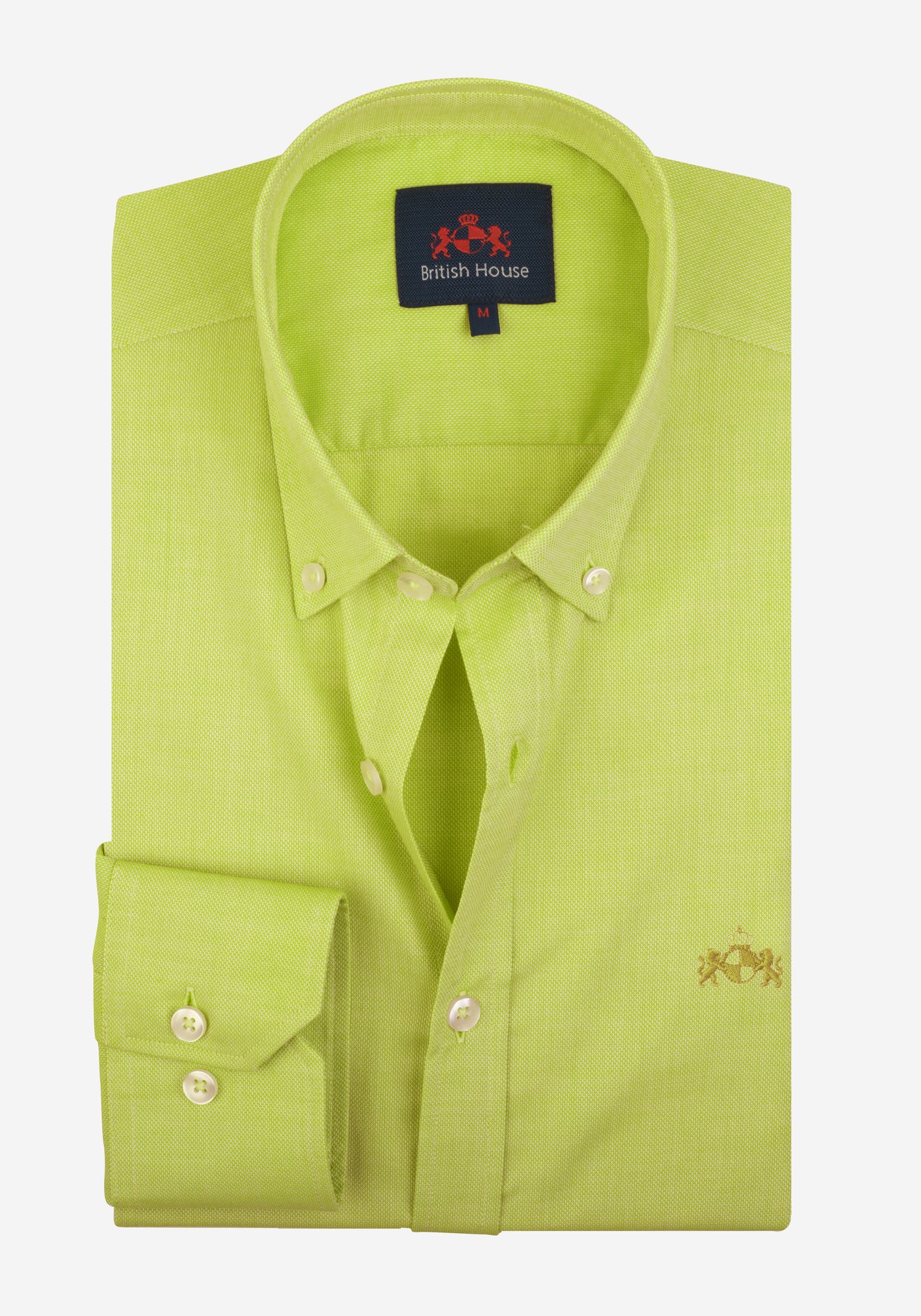 Lime Green Royal Oxford Shirt