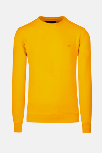Mustard Cotton Sweatshirt