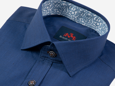 Midnight Blue Filafil Shirt