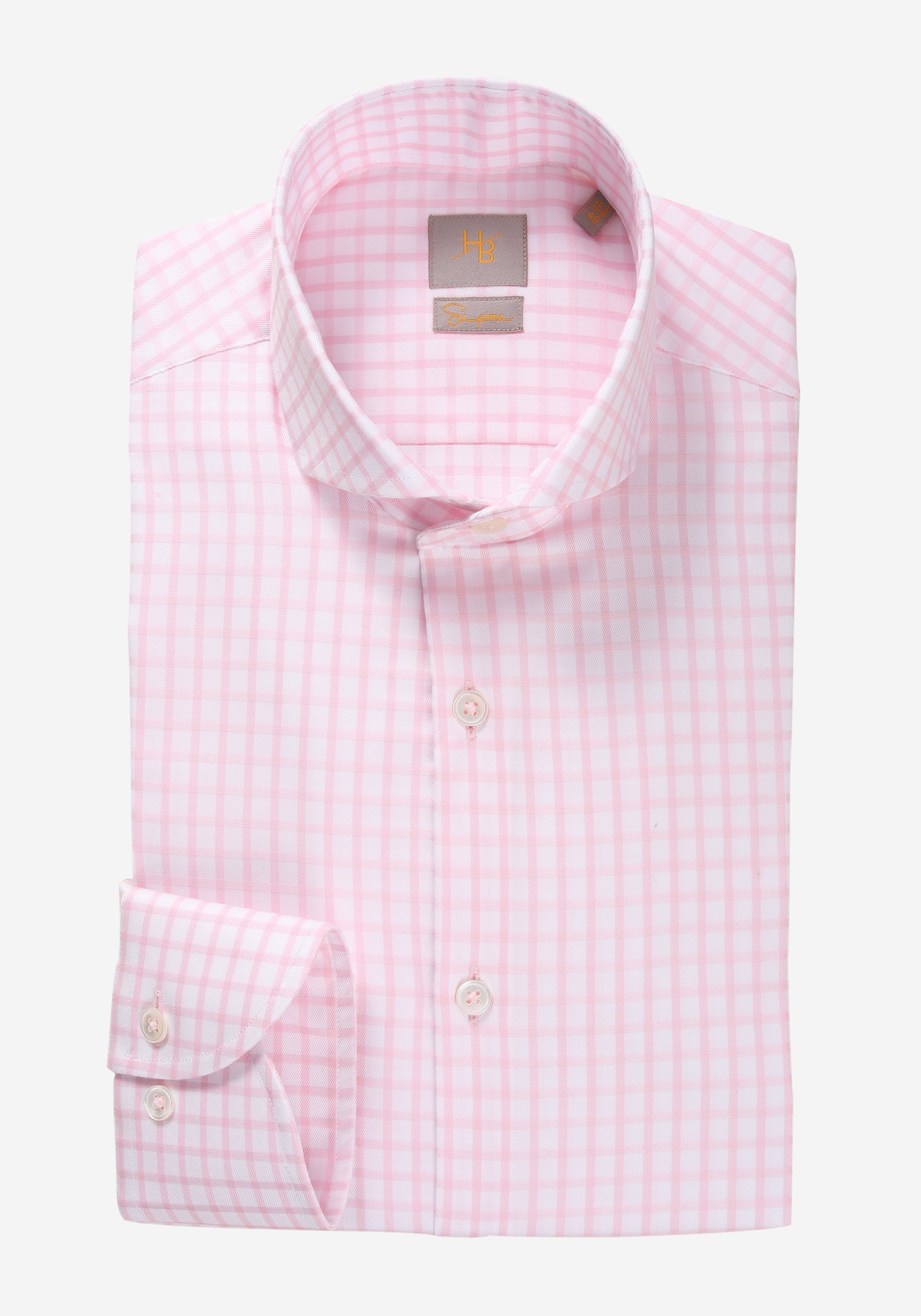 Rose Checked Supima Cotton Shirt