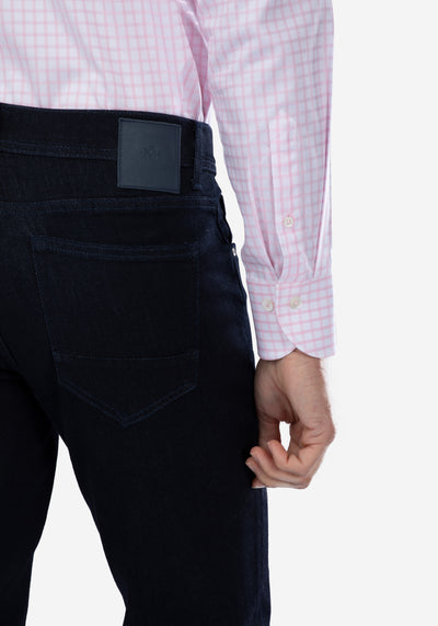 Rose Checked Supima Cotton Shirt