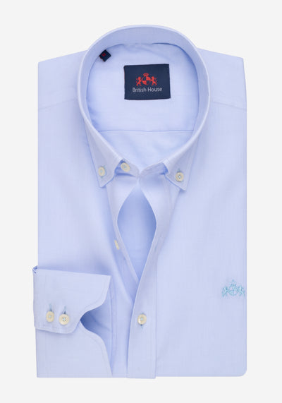 Light Blue Royal Oxford Shirt