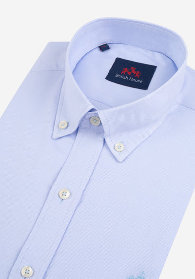 Light Blue Royal Oxford Shirt