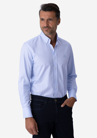 Light Blue Royal Oxford Shirt