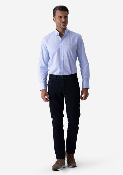 Light Blue Royal Oxford Shirt