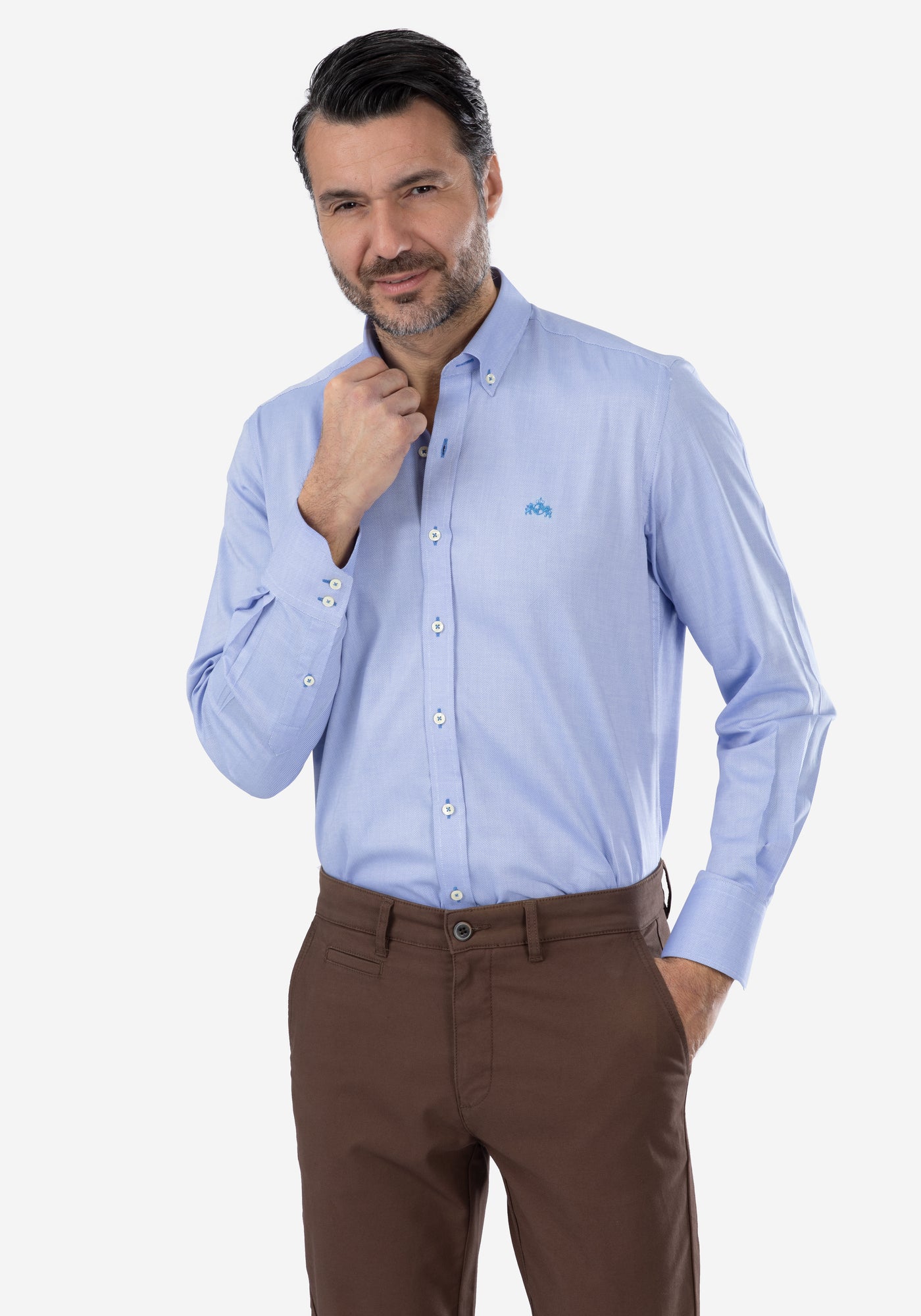 Sky Blue Royal Oxford Shirt