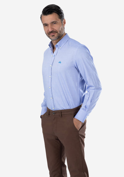 Sky Blue Royal Oxford Shirt