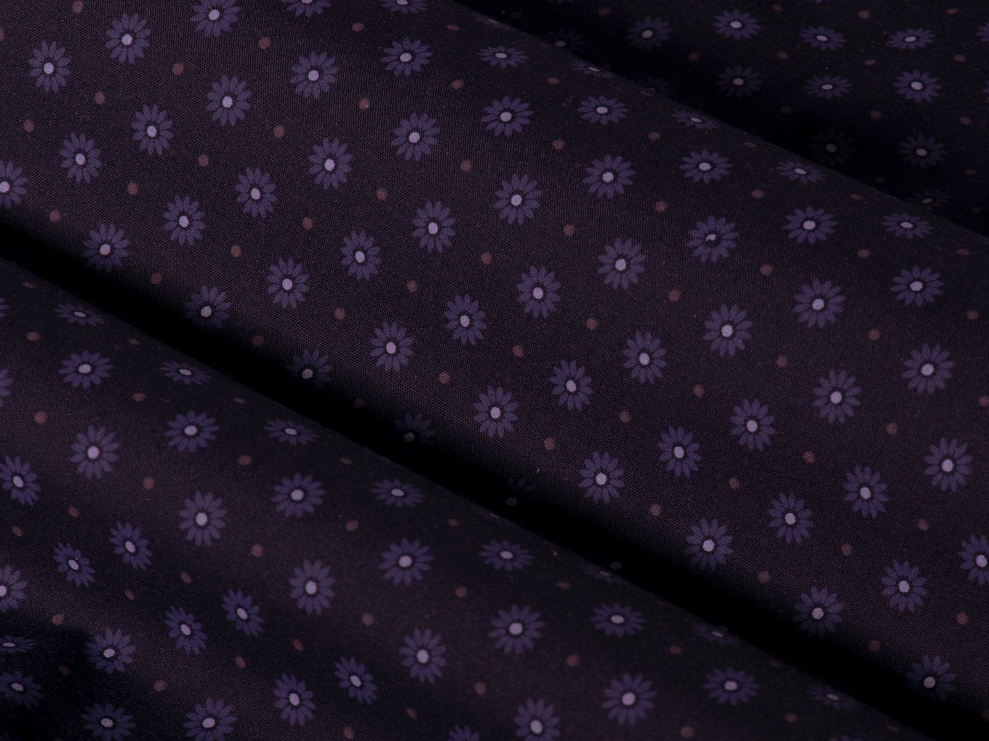 Matte Purple Floral Poplin Shirt