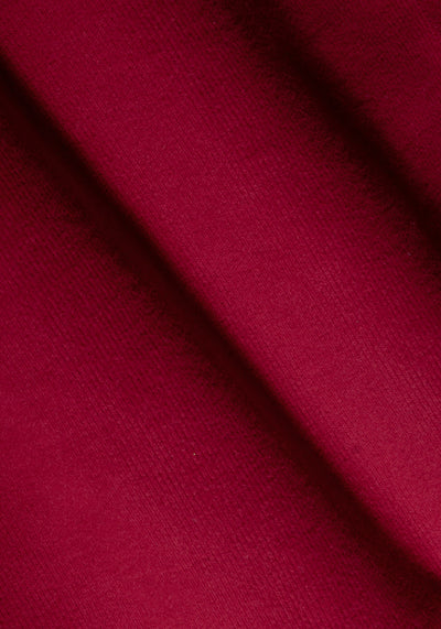 Cardinal Red Cotton Sweatshirt