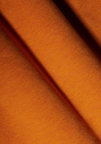 Sienna Orange Cotton Sweatshirt