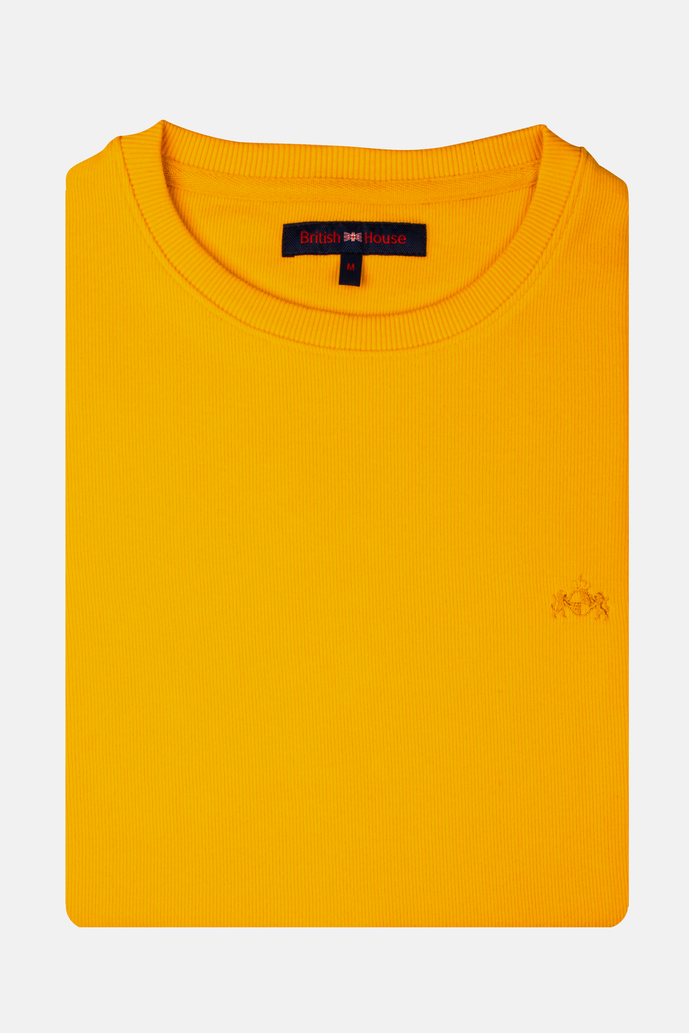 Mustard Cotton Sweatshirt