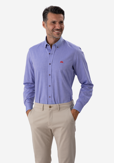 Periwinkle Blue Oxford Shirt