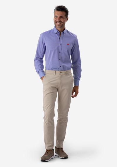 Periwinkle Blue Oxford Shirt