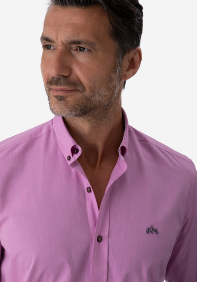 Powder Rose Oxford Shirt