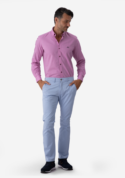 Powder Rose Oxford Shirt