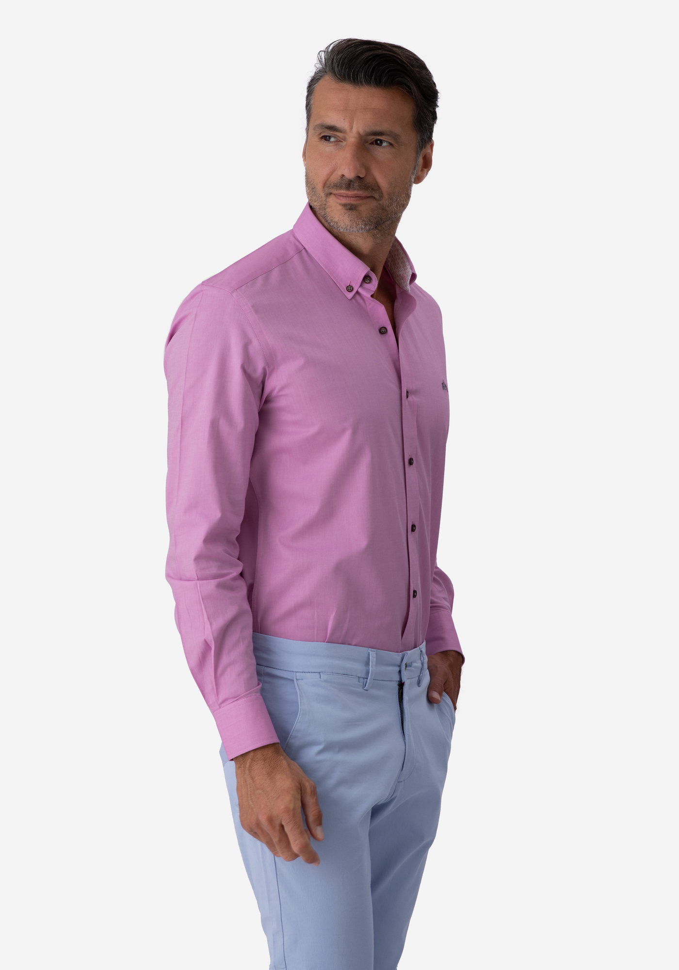 Powder Rose Oxford Shirt