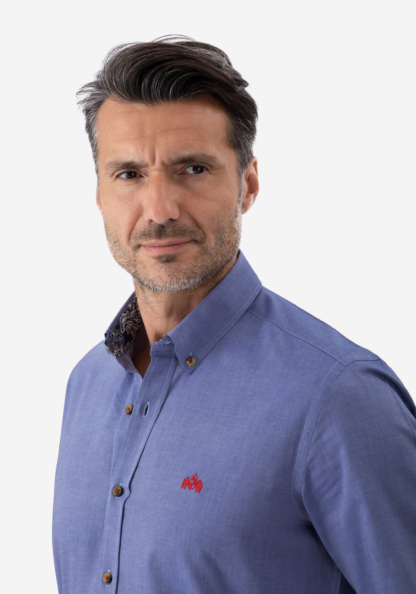Light Indigo Oxford Shirt