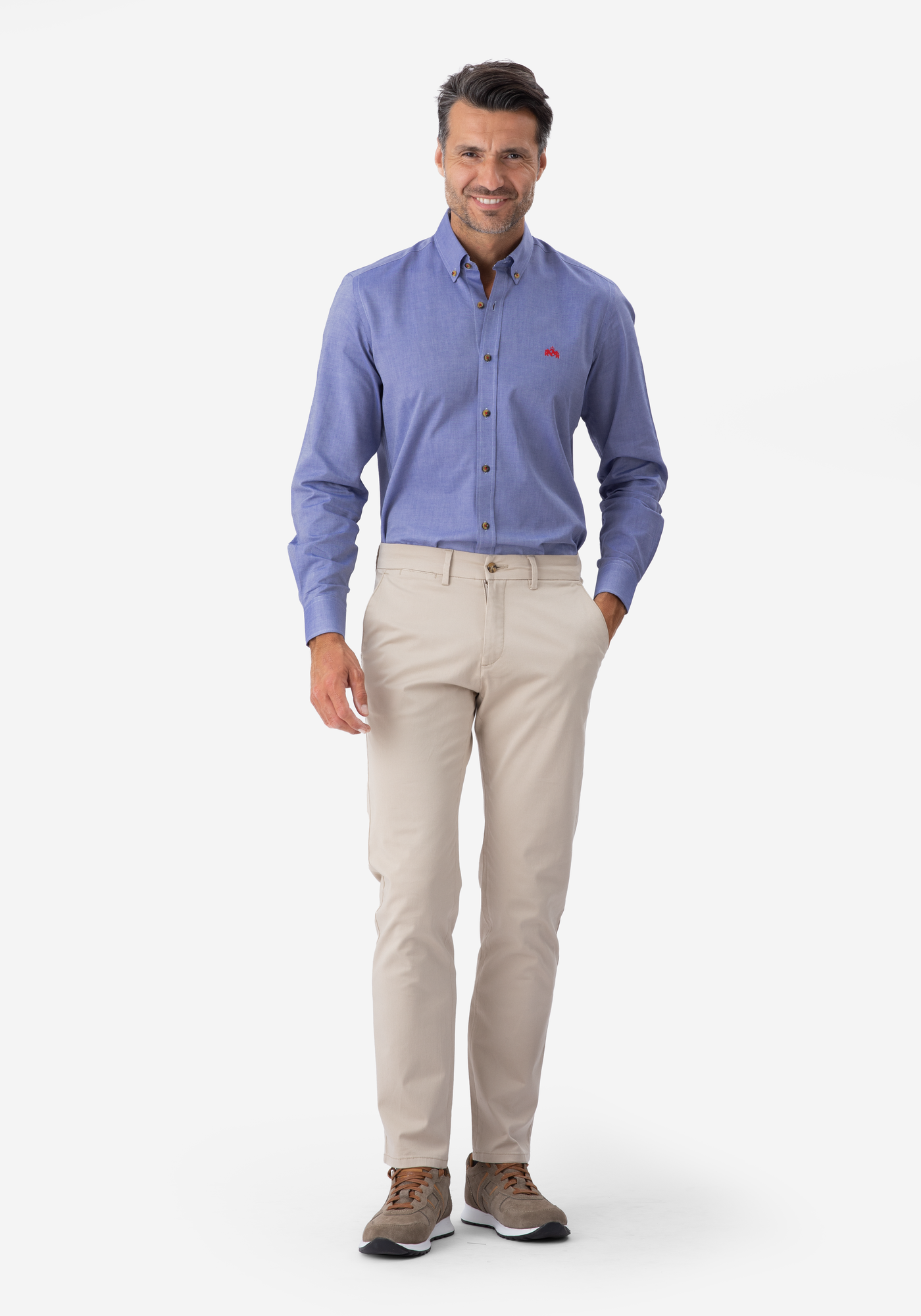 Light Indigo Oxford Shirt