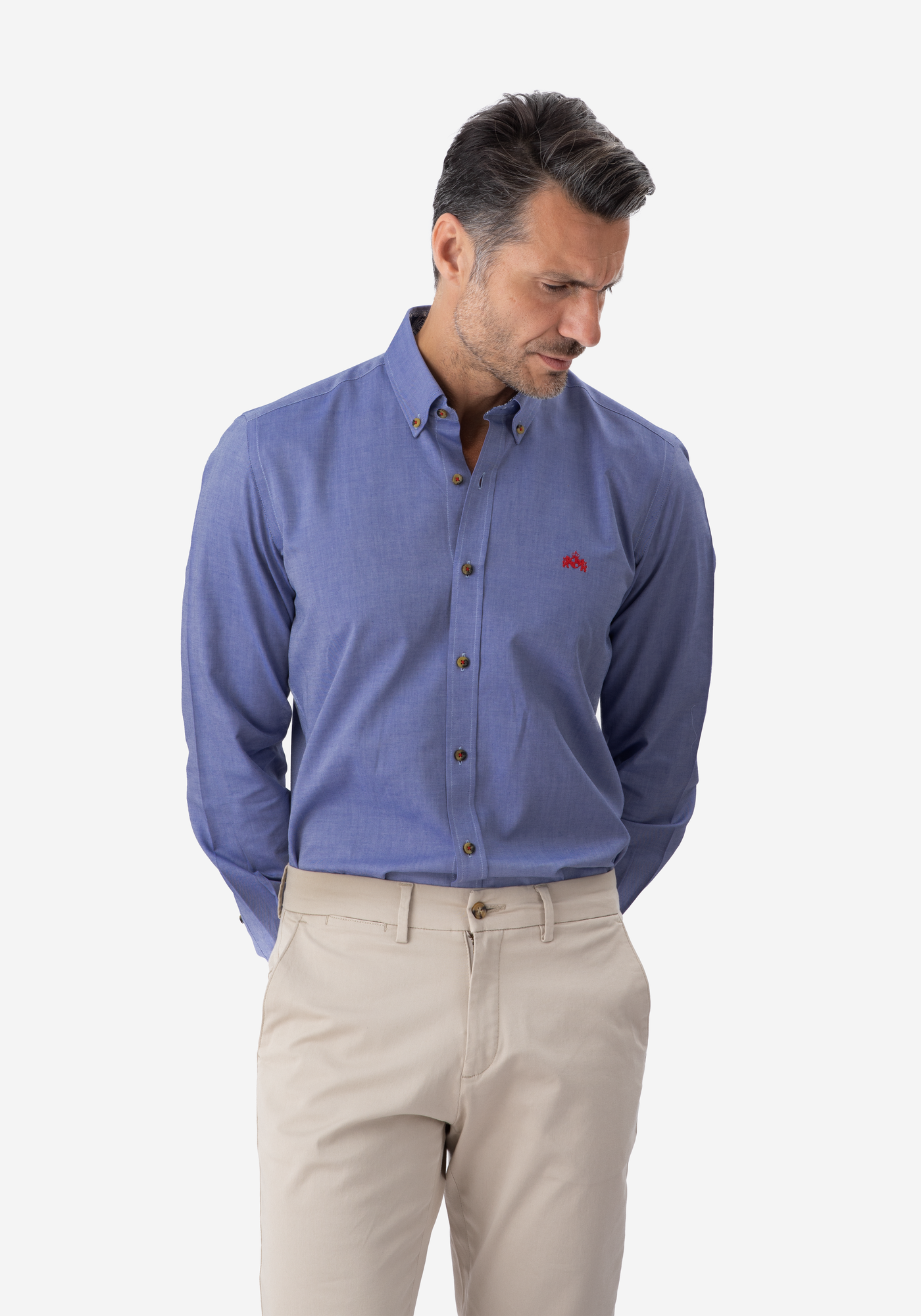 Light Indigo Oxford Shirt