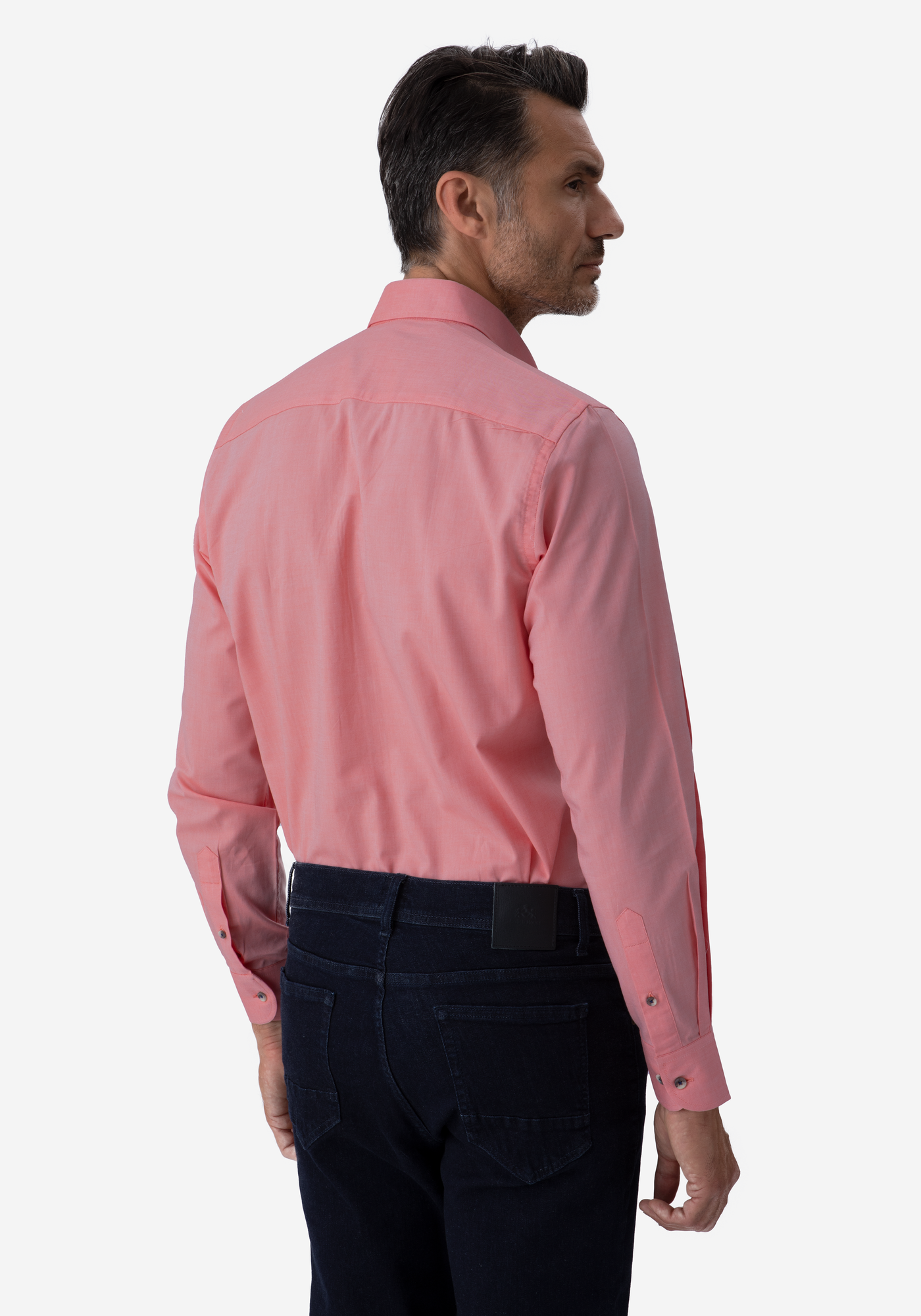 Geranium Pink Oxford Shirt