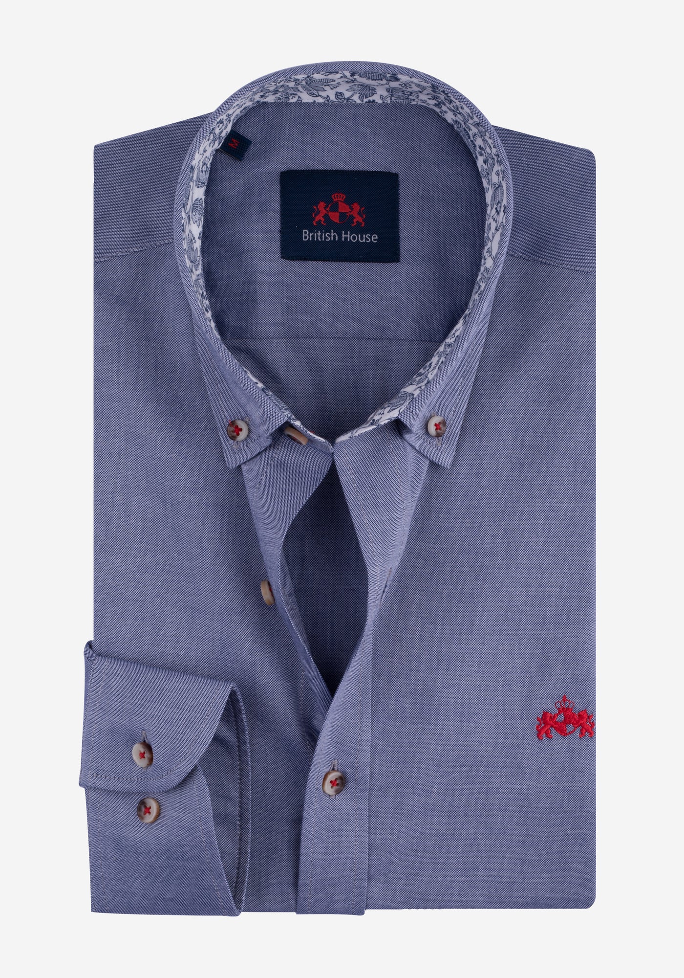 Dark Slate Blue Oxford Shirt