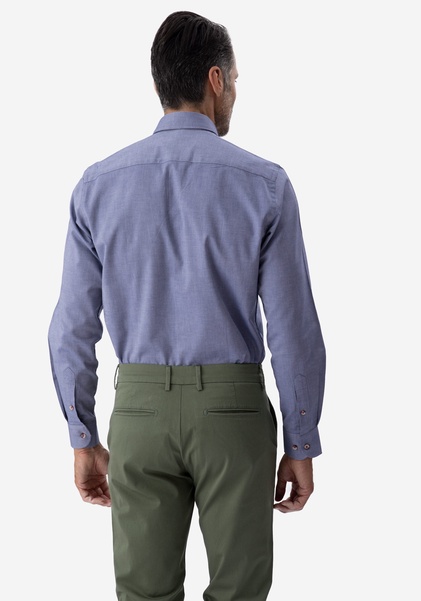 Dark Slate Blue Oxford Shirt