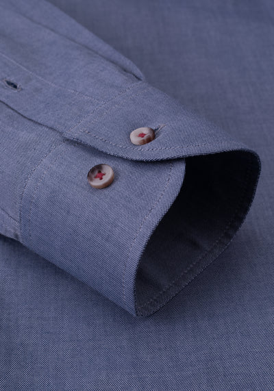 Dark Slate Blue Oxford Shirt