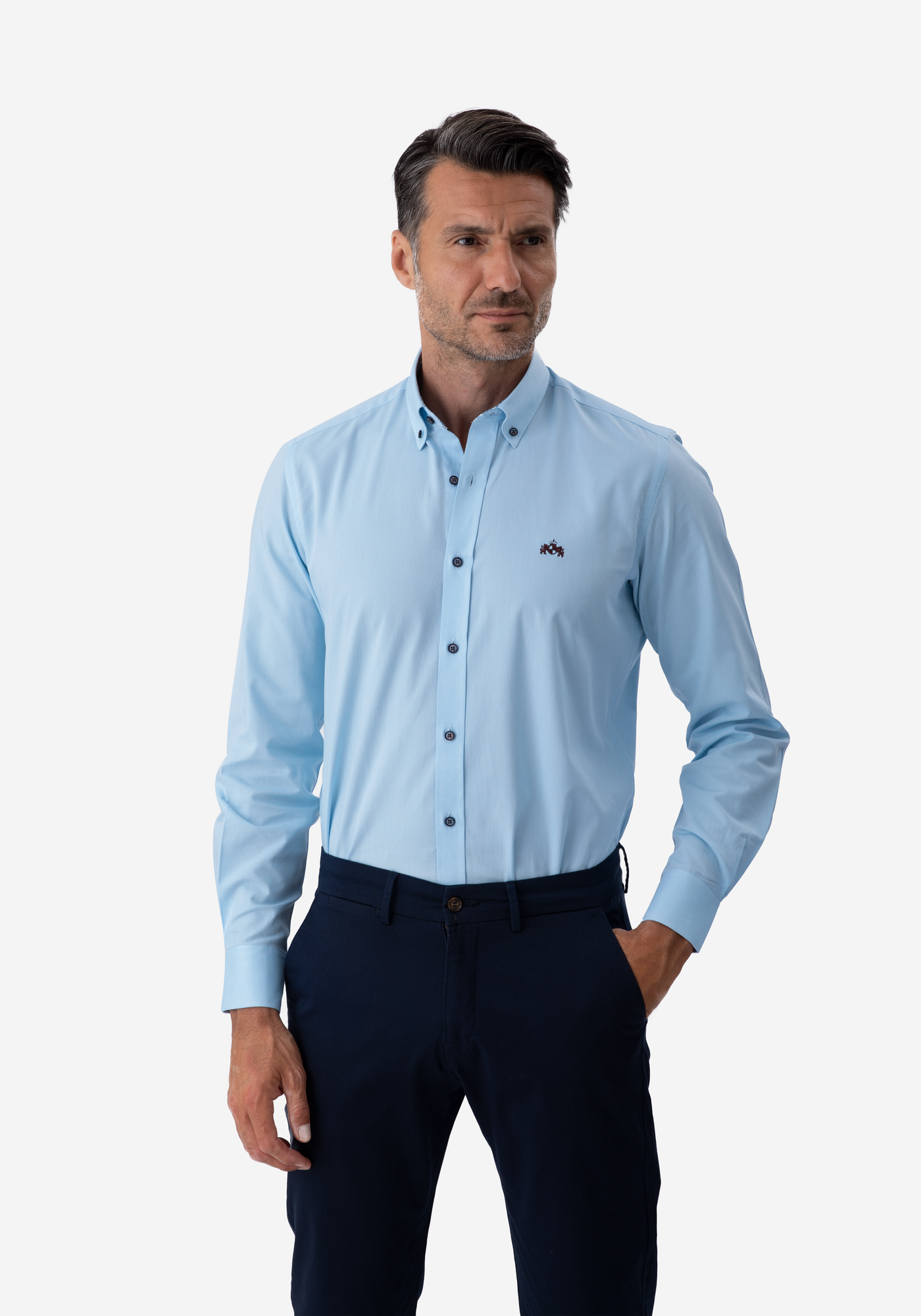 Baby Blue Oxford Shirt