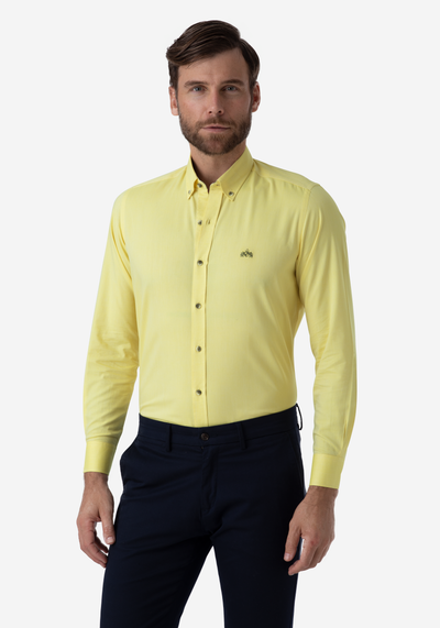 Pastel Yellow Oxford Shirt