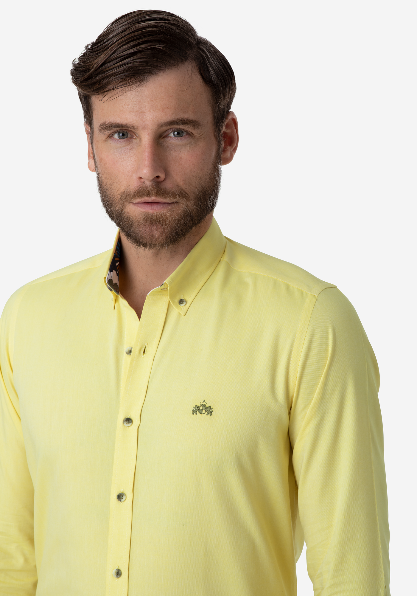 Pastel Yellow Oxford Shirt