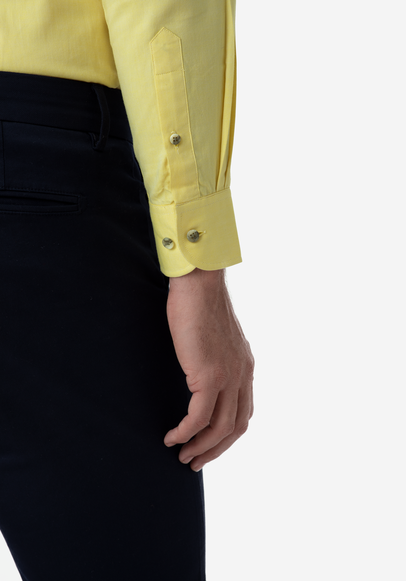 Pastel Yellow Oxford Shirt