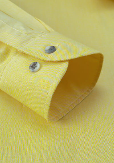 Pastel Yellow Oxford Shirt