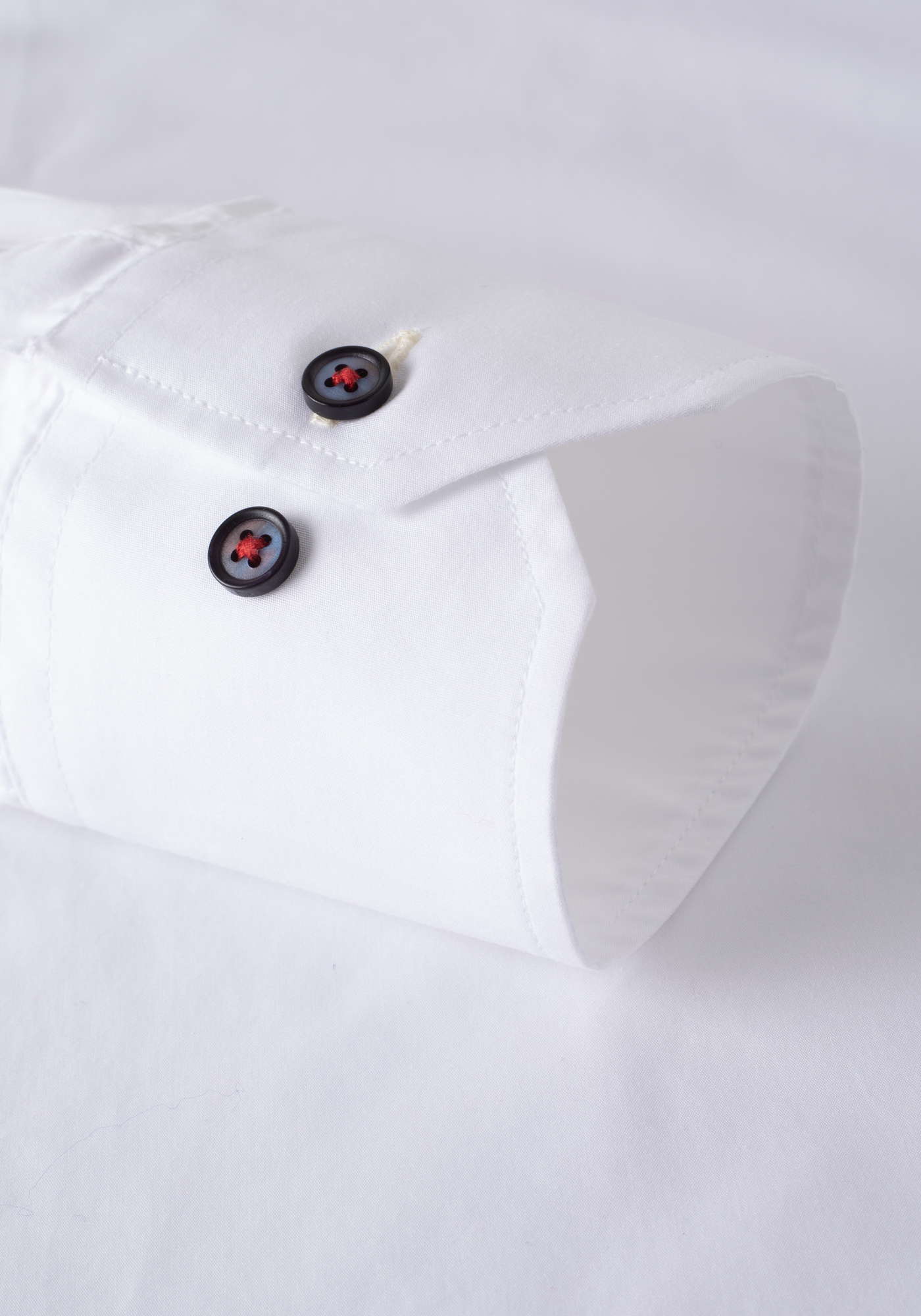 Wrinkle Free Royal White Poplin Shirt