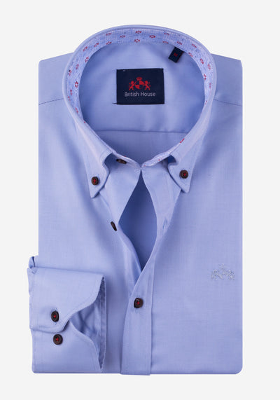 Royal Blue Signature Twill Shirt