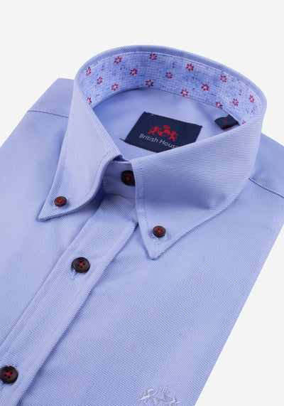 Royal Blue Signature Twill Shirt