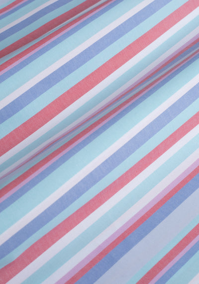 Electric Blue Stripe Oxford Shirt