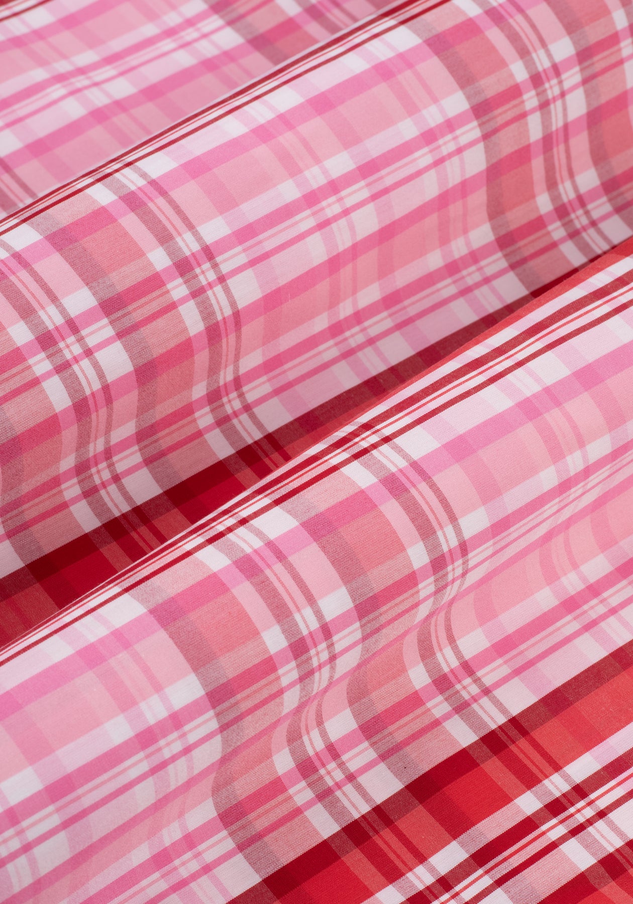 Red Pink Stripe Poplin Shirt British House